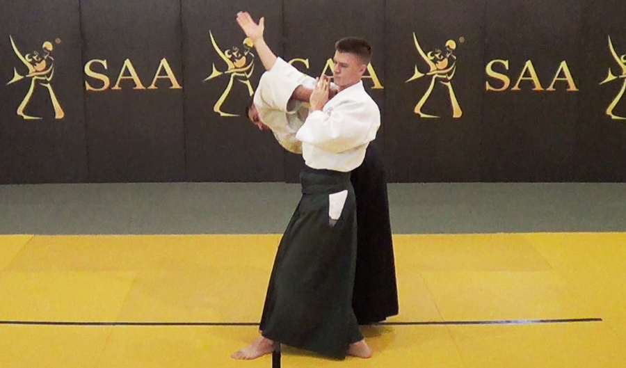 SAA Edward Suomin Aikido Ude Garami Standing Control Position